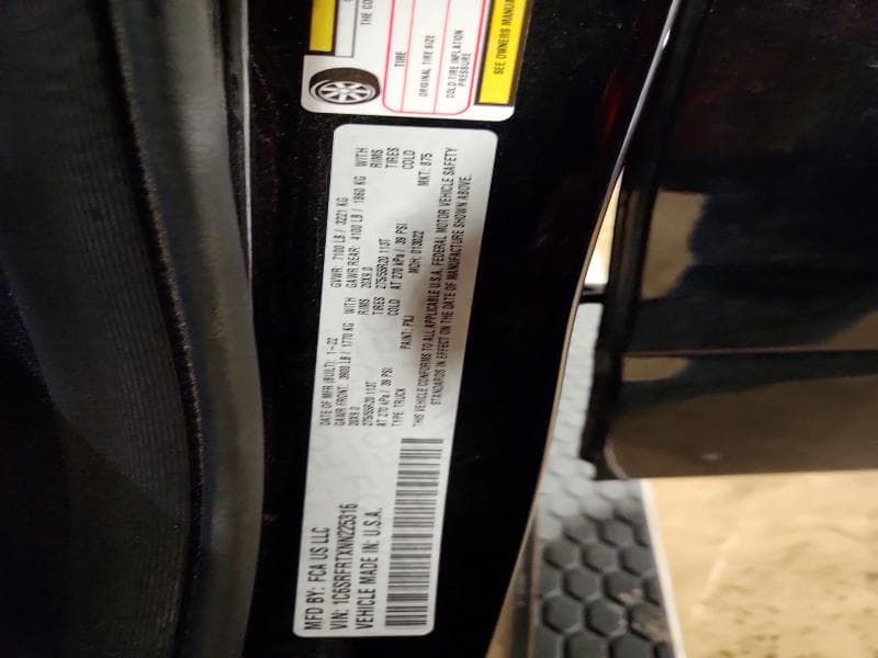 2022 RAM 1500 LARAMIE 12