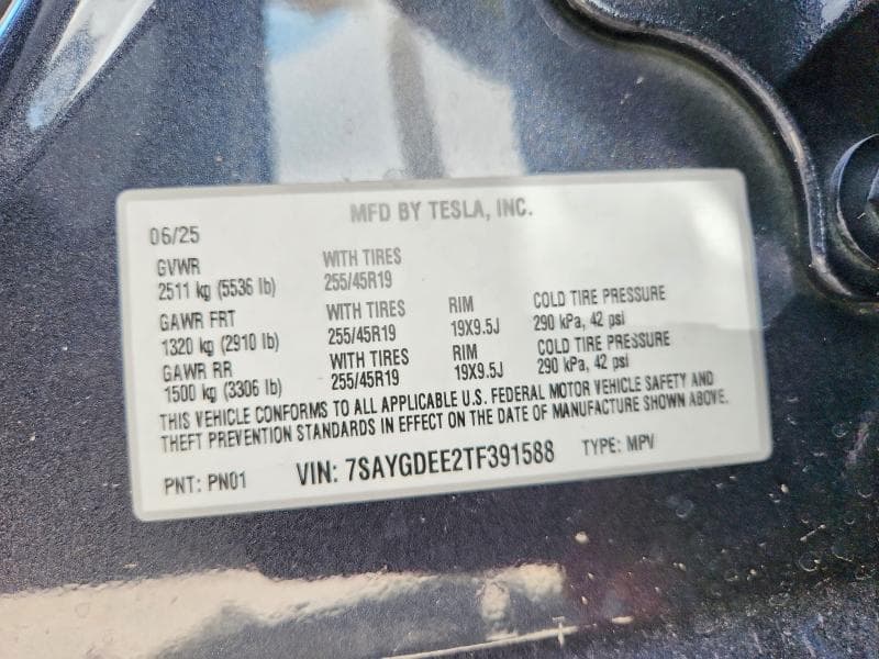 2026 TESLA MODEL Y 13