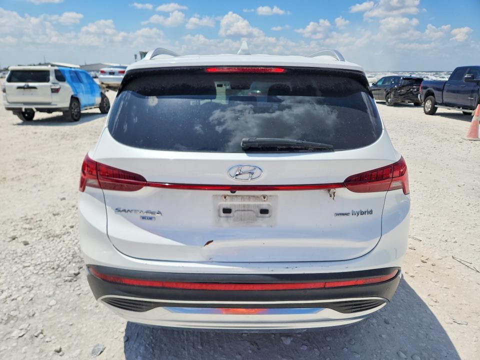 2022 HYUNDAI SANTA FE BLUE 6