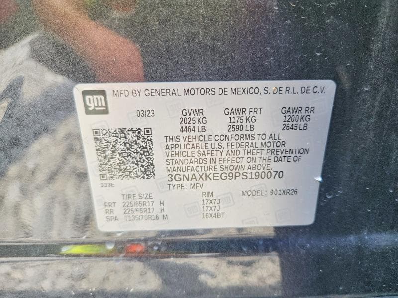 2023 CHEVROLET EQUINOX LT 12