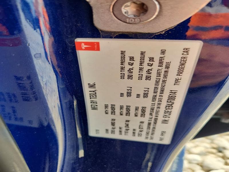2018 TESLA MODEL 3 12