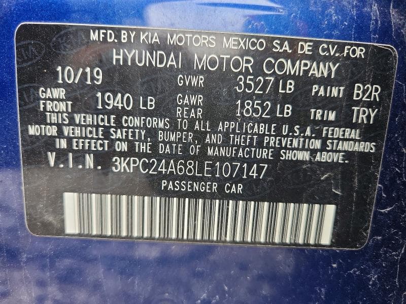 2020 HYUNDAI ACCENT SE 13