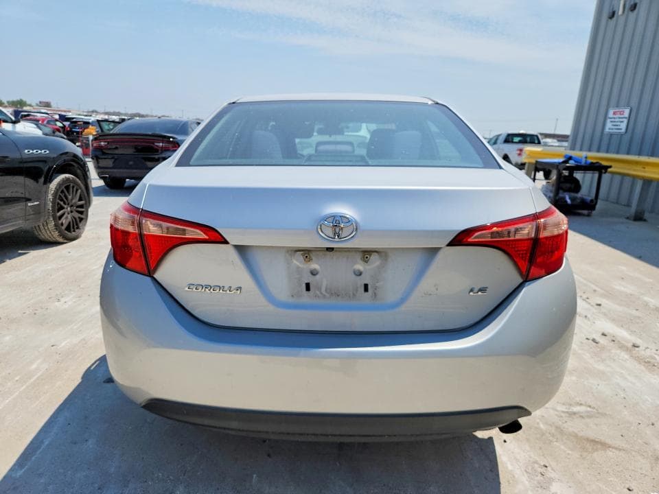 2018 TOYOTA COROLLA LE 6