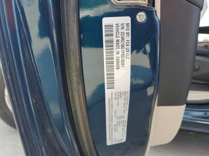 2023 CHRYSLER PACIFICA TOURING L 13