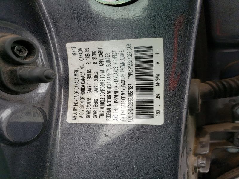 2018 HONDA CIVIC LX 12