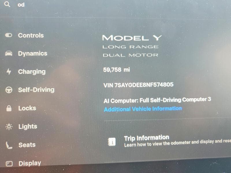 2022 TESLA MODEL Y 9