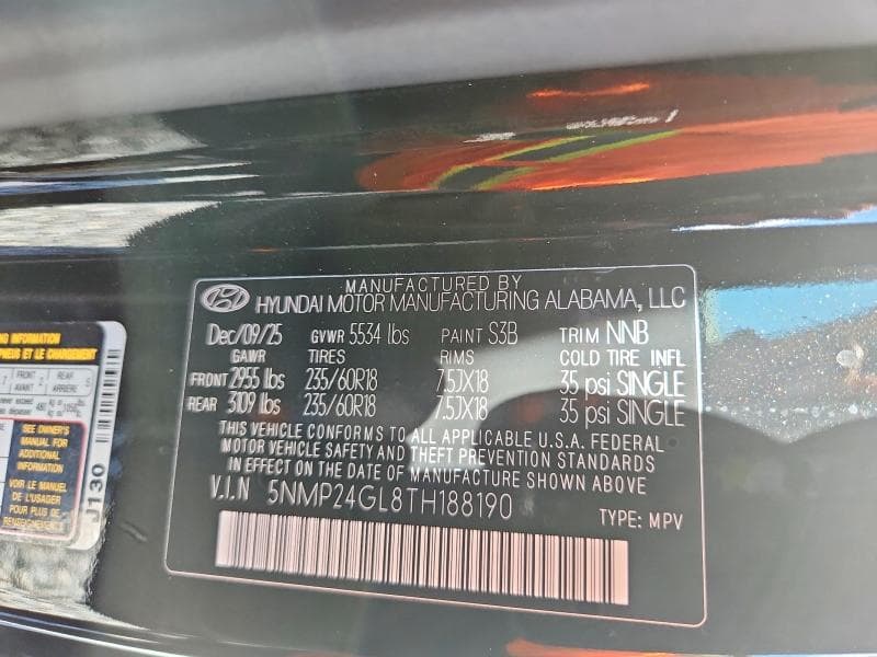 2026 HYUNDAI SANTA FE SEL 13