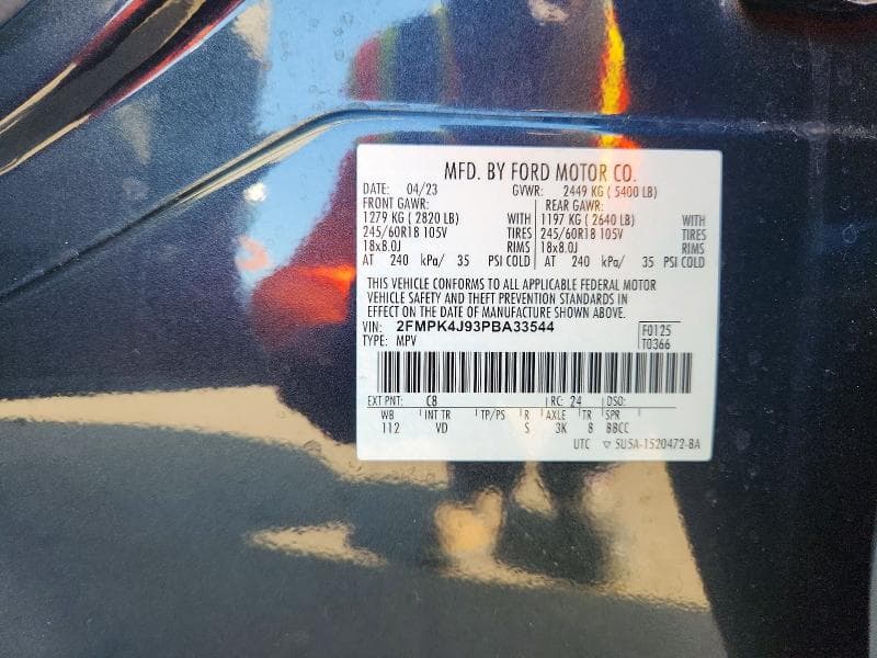 2023 FORD EDGE SEL 13