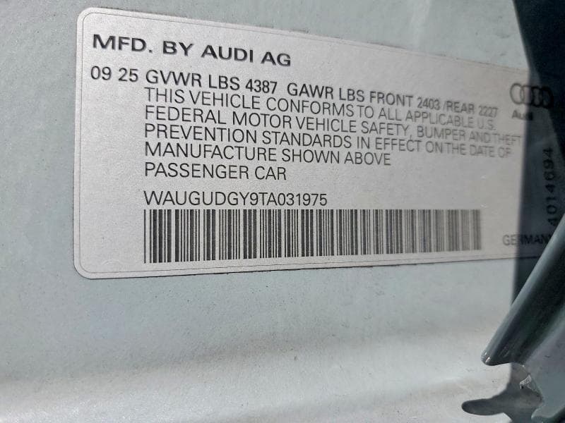2026 AUDI A3 PREMIUM 12