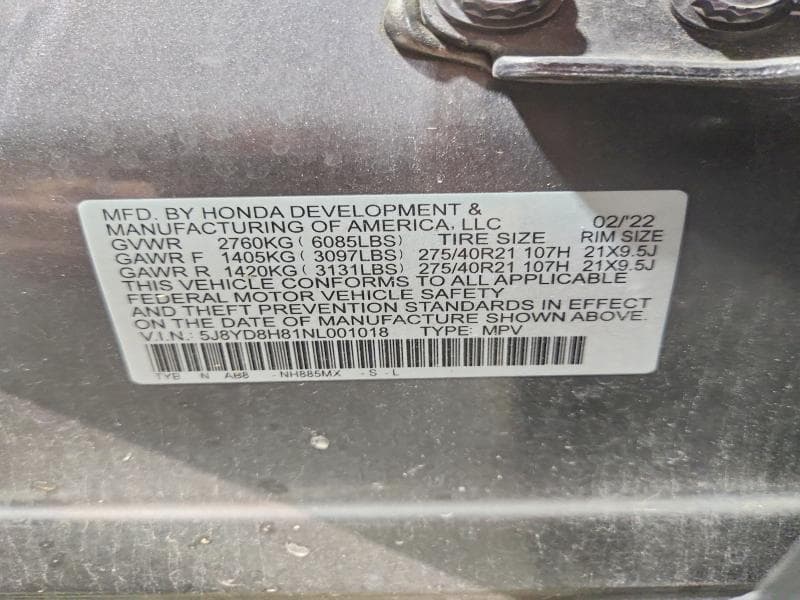 2022 ACURA MDX TYPE S ADVANCE 13