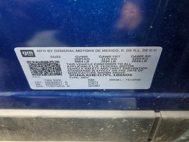 2023 CHEVROLET EQUINOX LS 14