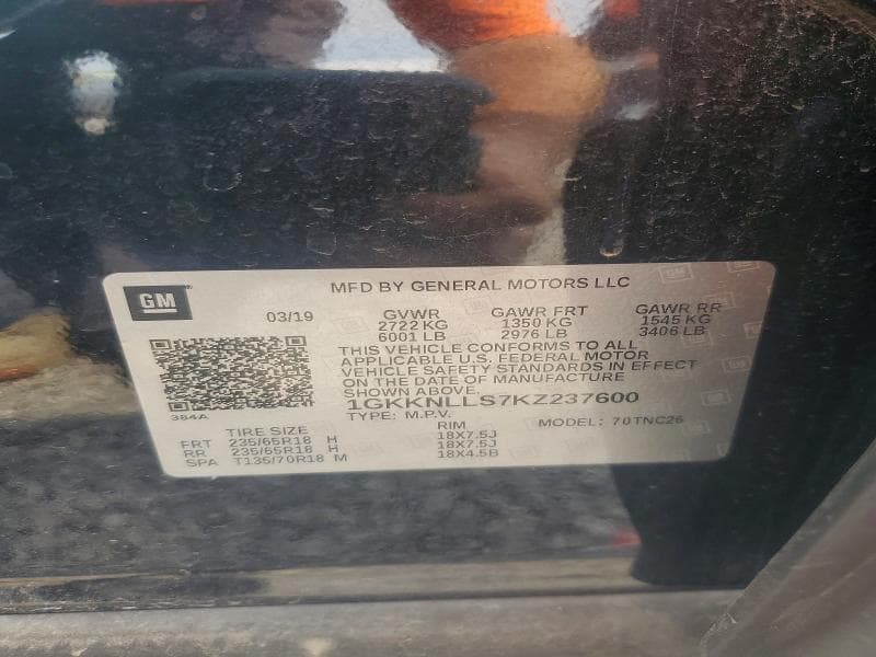 2019 GMC ACADIA SLE 13