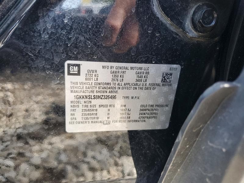 2017 GMC ACADIA SLE 13