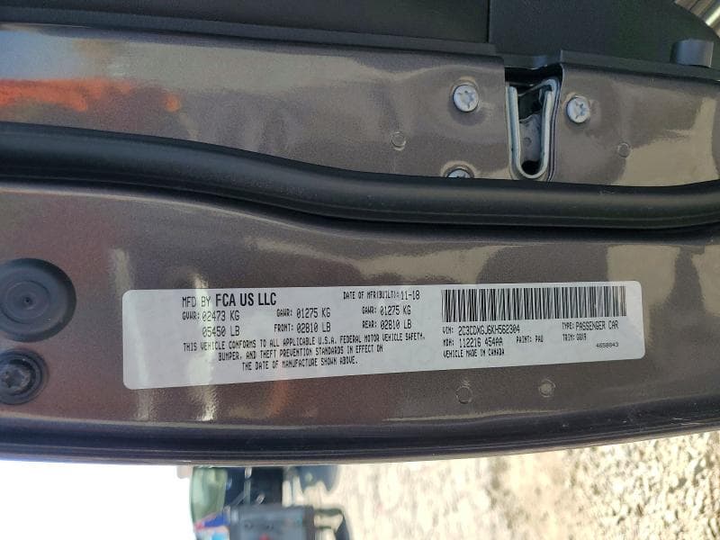 2019 DODGE CHARGER SCAT PACK 12