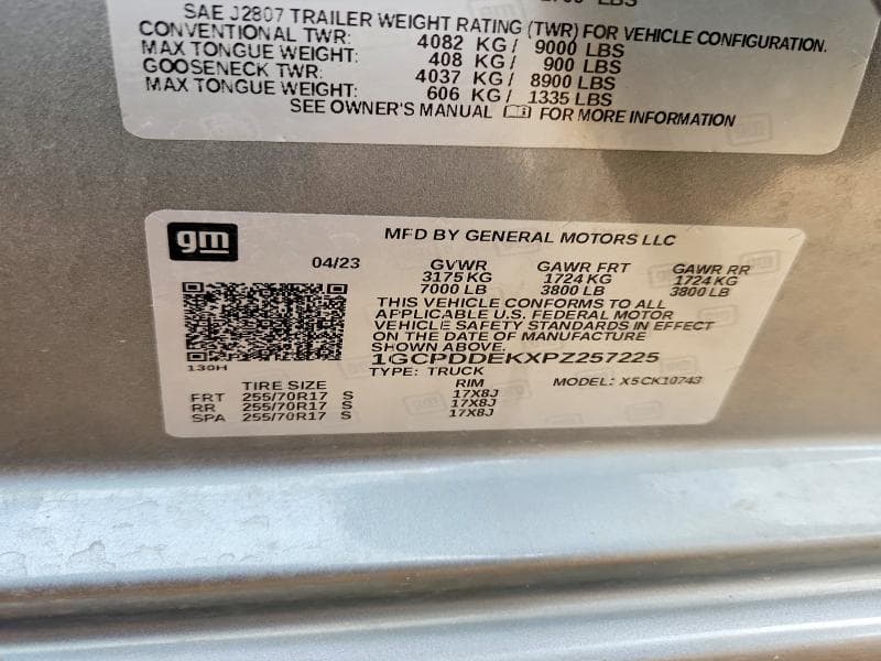 2023 CHEVROLET SILVERADO K1500 LT 12