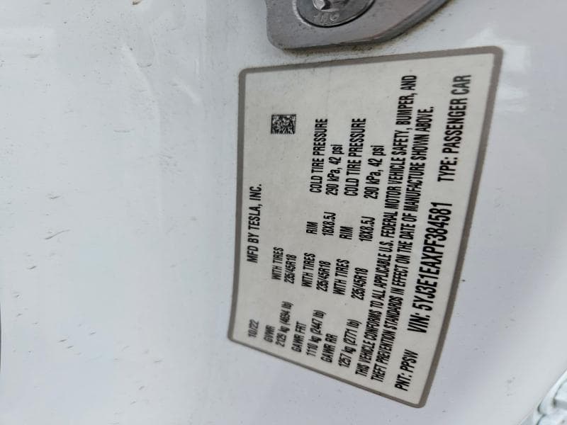 2023 TESLA MODEL 3 13