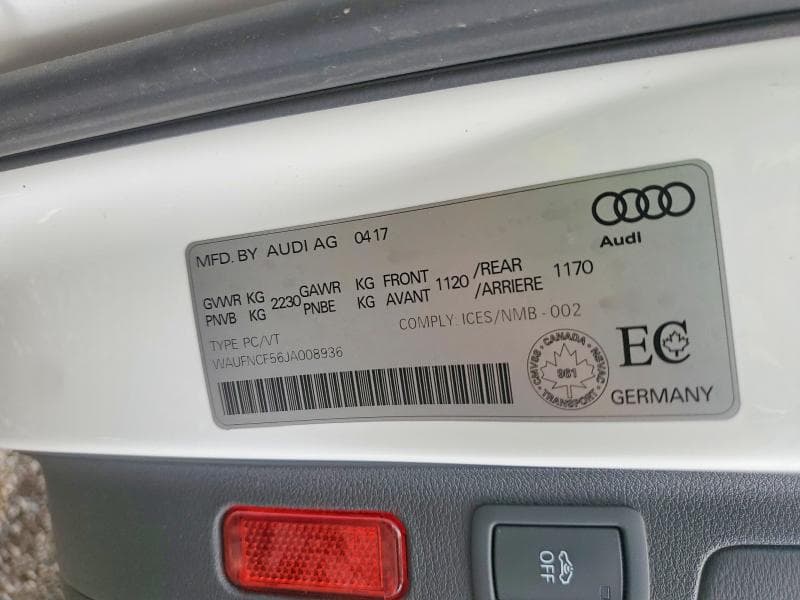 2018 AUDI A5 PRESTIGE S-LINE 12