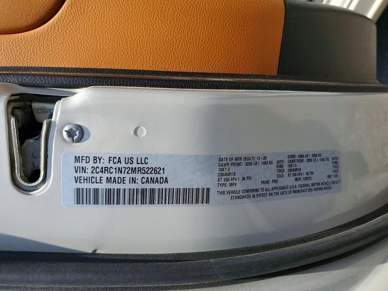 2021 CHRYSLER PACIFICA HYBRID PINNACLE 13