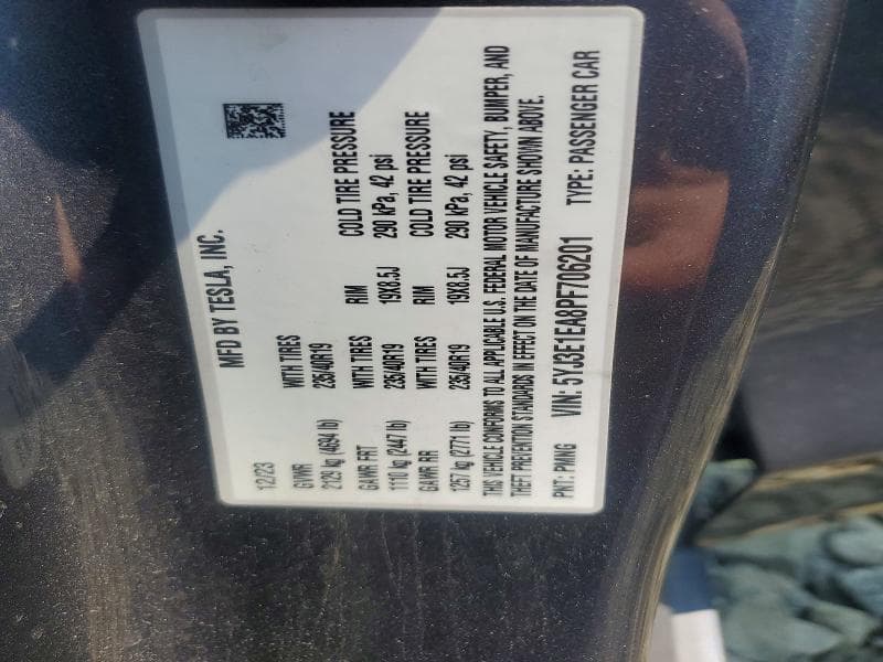 2023 TESLA MODEL 3 12