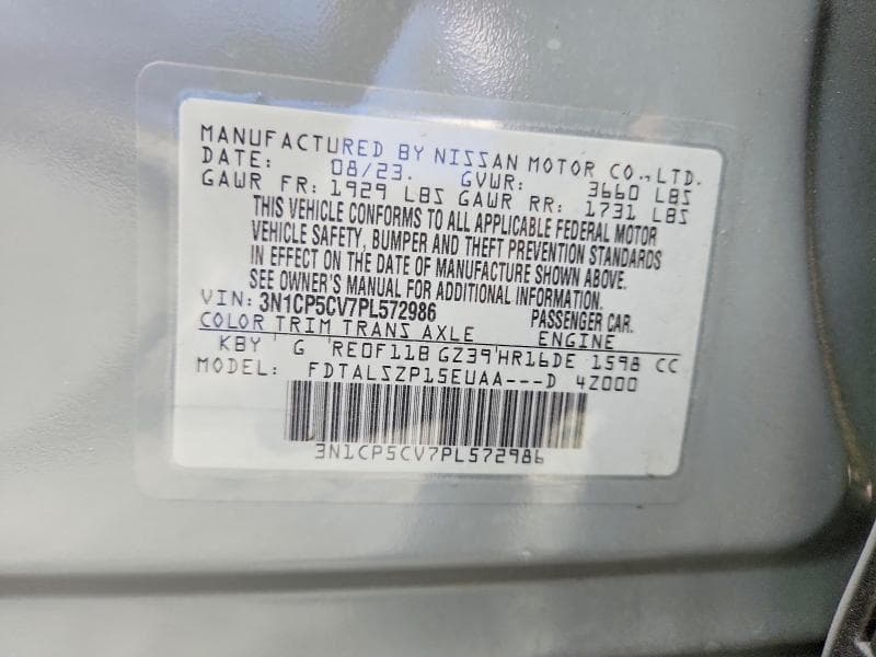 2023 NISSAN KICKS SV 12