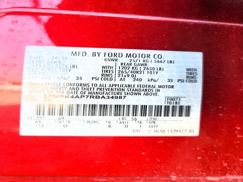 2024 FORD EDGE ST 12
