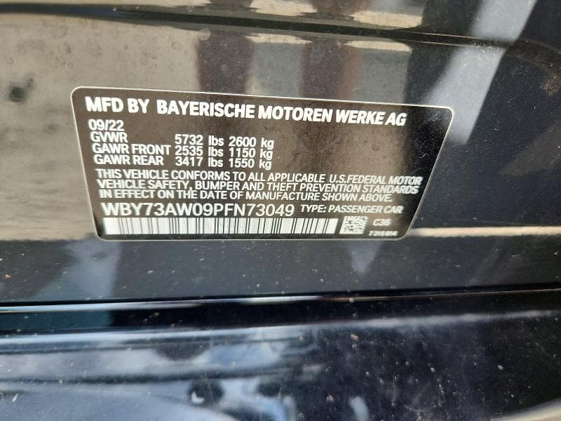 2023 BMW I4 EDRIVE 40 12