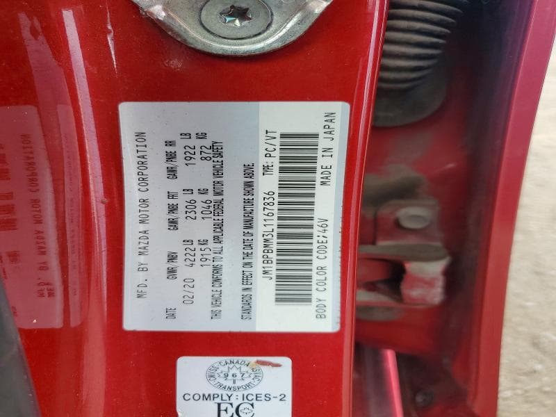 2020 MAZDA 3 PREFERRED 12