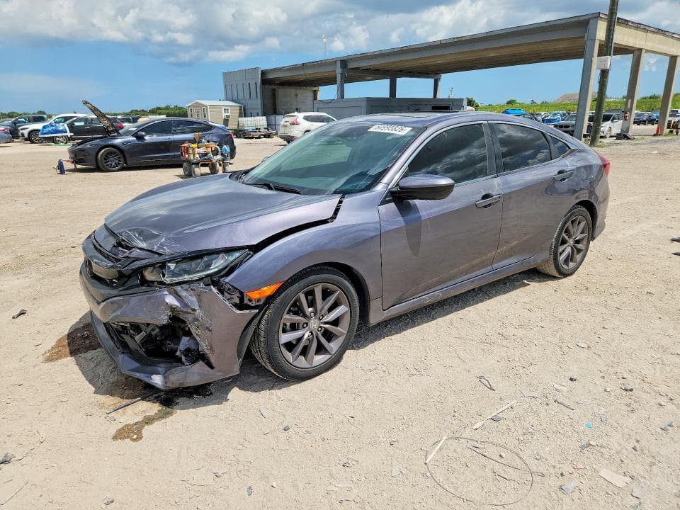 2021 HONDA CIVIC EX - 1