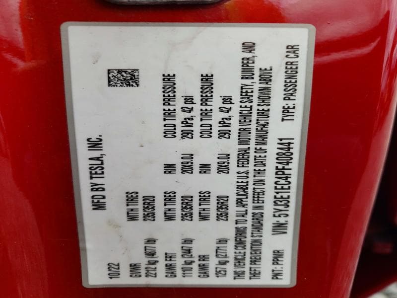 2023 TESLA MODEL 3 13