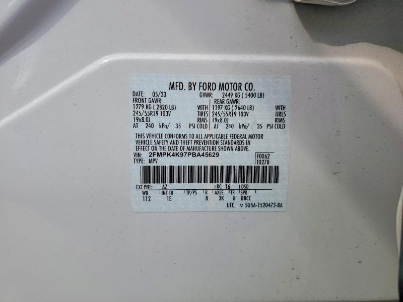 2023 FORD EDGE TITANIUM 14