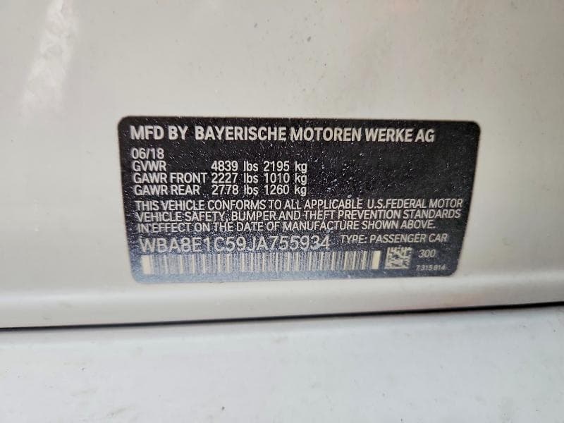 2018 BMW 330E 12