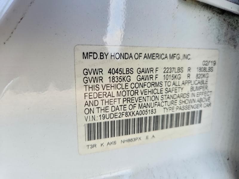 2019 ACURA ILX PREMIUM A-SPEC 13