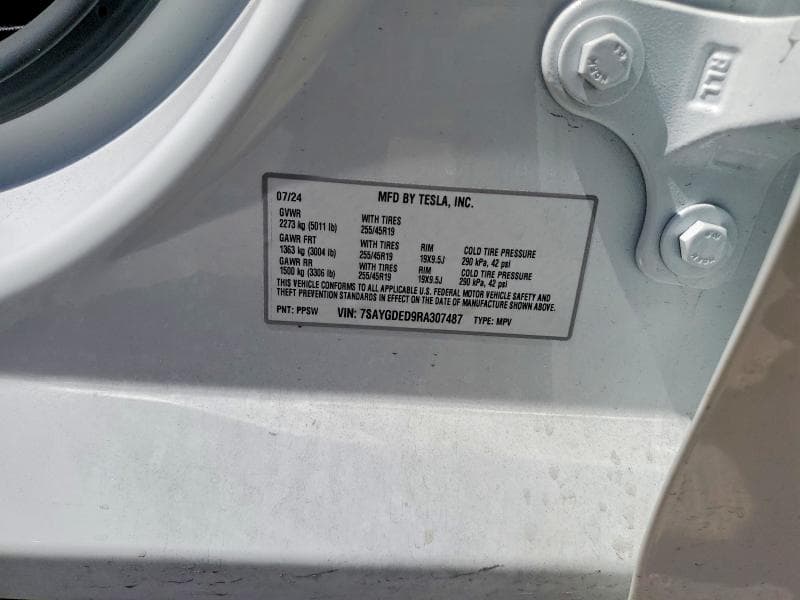 2024 TESLA MODEL Y 13