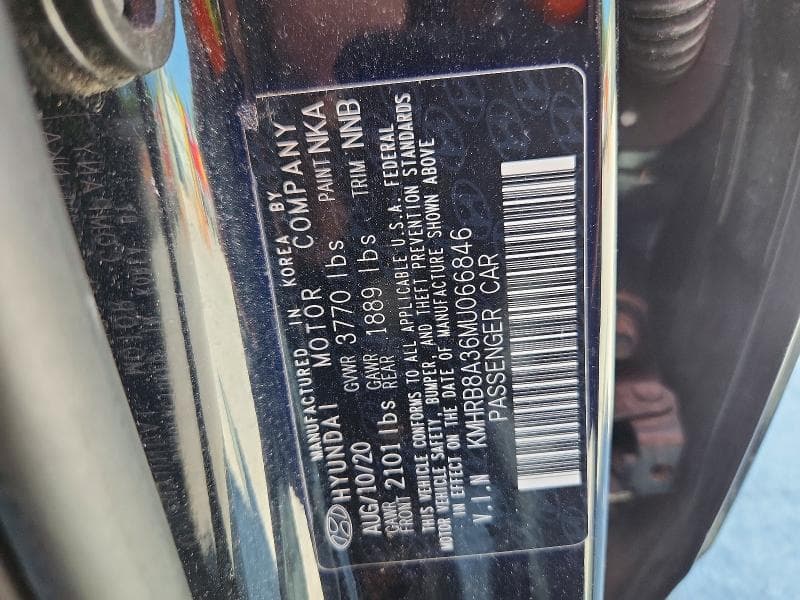 2021 HYUNDAI VENUE SE 12
