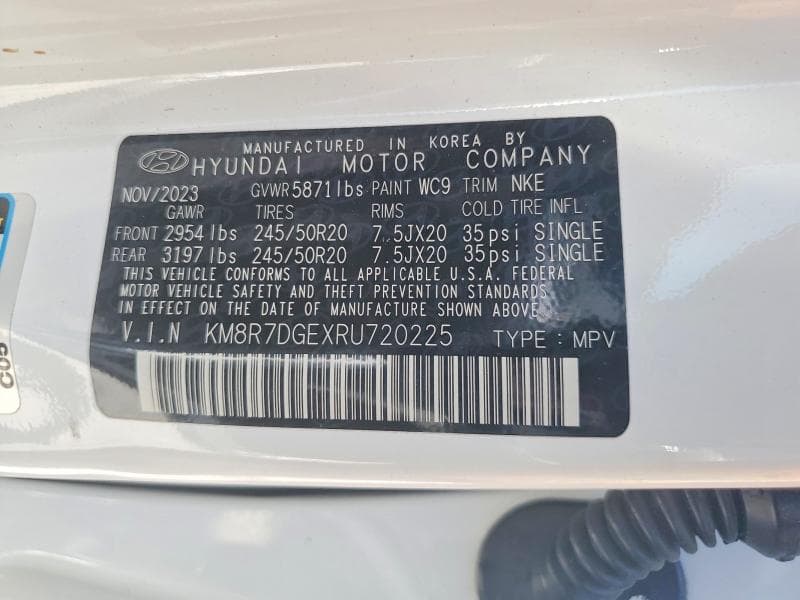 2024 HYUNDAI PALISADE CALLIGRAPHY NIGHT EDITION 13