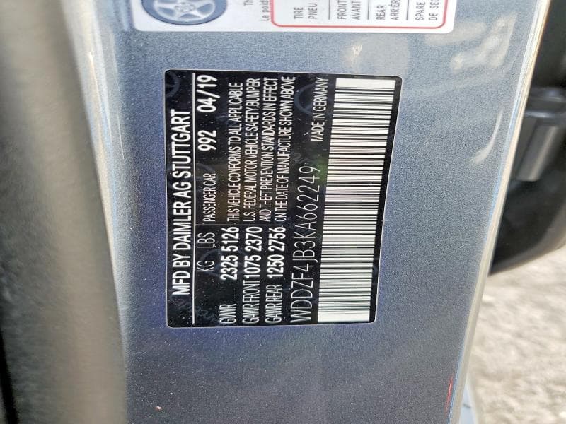 2019 MERCEDES-BENZ E 300 13