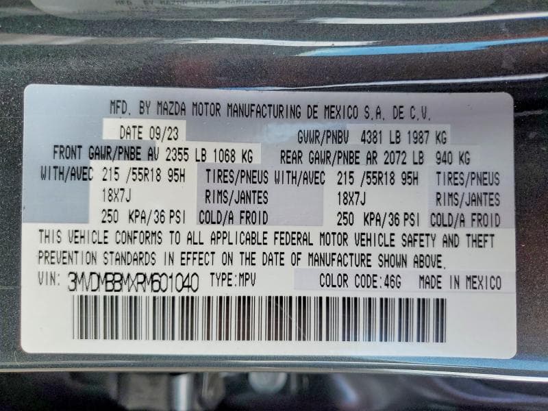 2024 MAZDA CX-30 SELECT 14