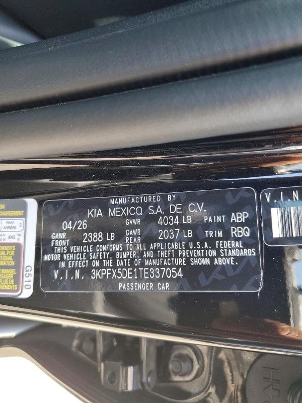 2026 KIA K4 EX 13