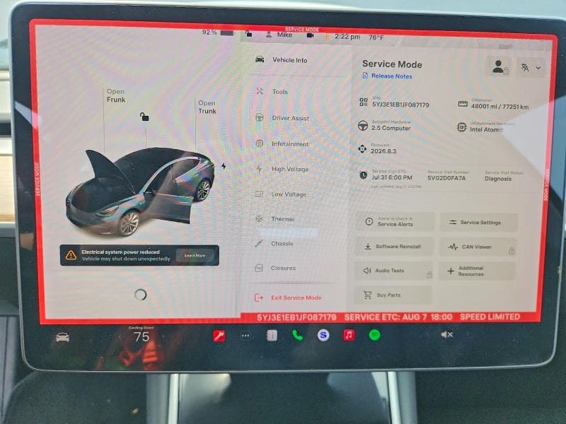 2018 TESLA MODEL 3 9