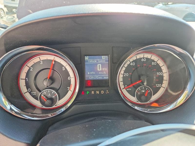 2017 DODGE GRAND CARAVAN GT 9