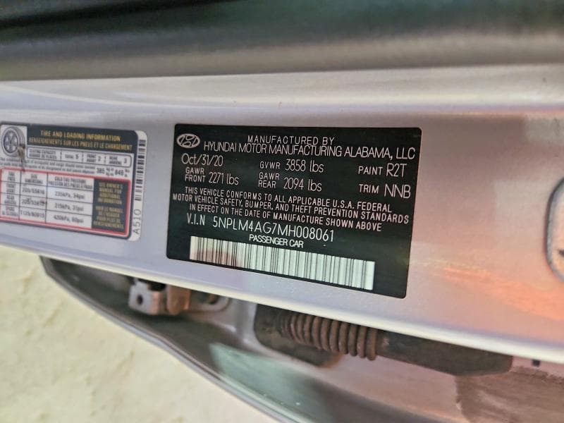 2021 HYUNDAI ELANTRA SEL 12