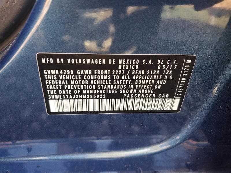 2017 VOLKSWAGEN JETTA SEL 13