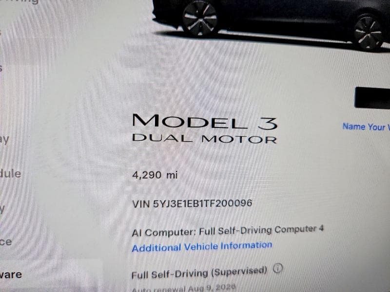 2026 TESLA MODEL 3 9