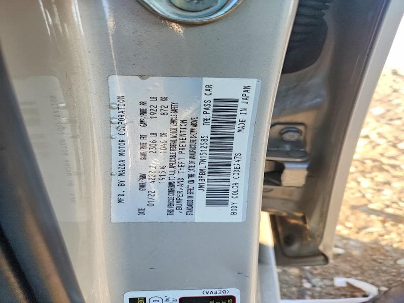 2022 MAZDA 3 PREMIUM 12