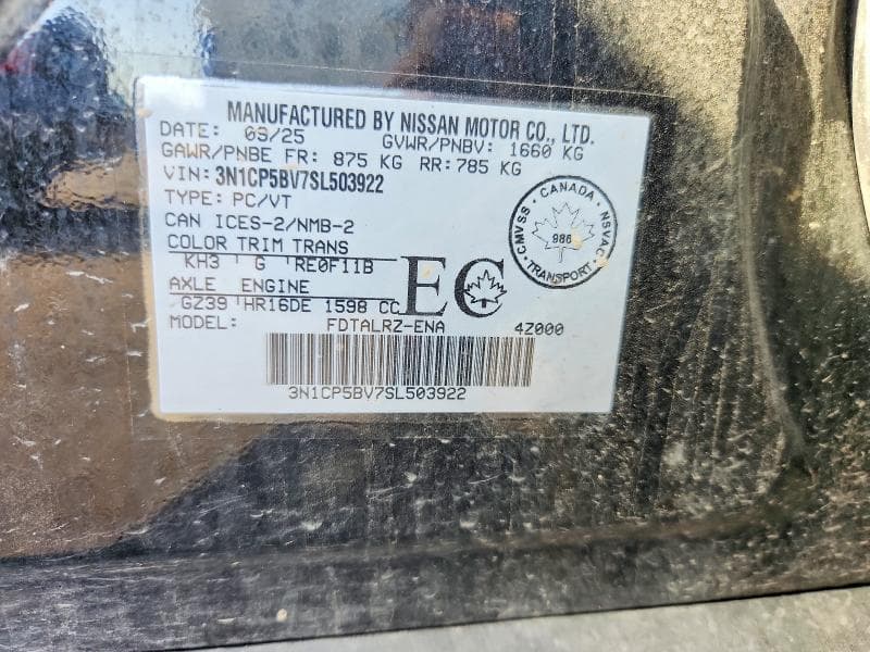2025 NISSAN KICKS PLAY S 12