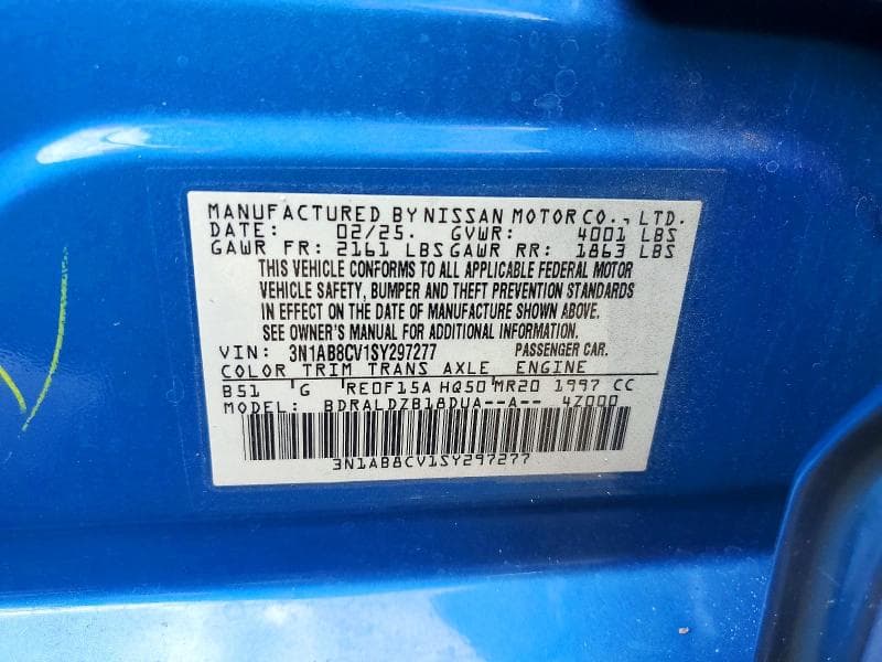 2025 NISSAN SENTRA SV 13