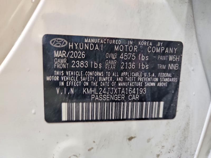 2026 HYUNDAI SONATA HYBRID BLUE 12