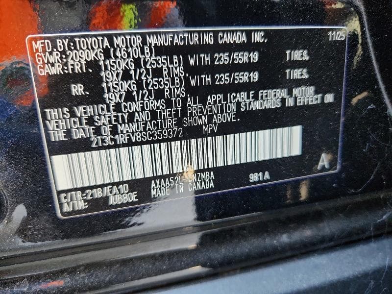 2025 TOYOTA RAV4 XLE PREMIUM 13