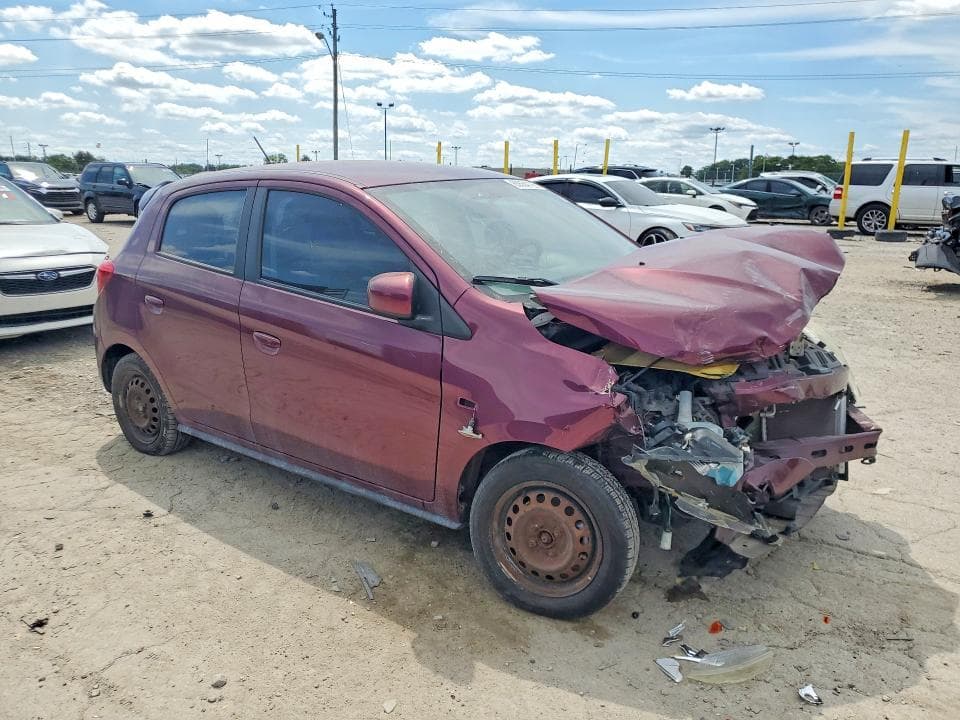 2017 MITSUBISHI MIRAGE ES 4