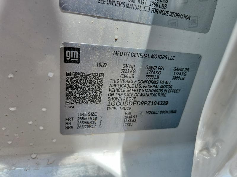 2023 CHEVROLET SILVERADO K1500 LT 13